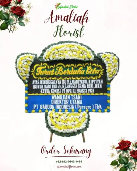 Papan Bunga Duka kesamben blitar